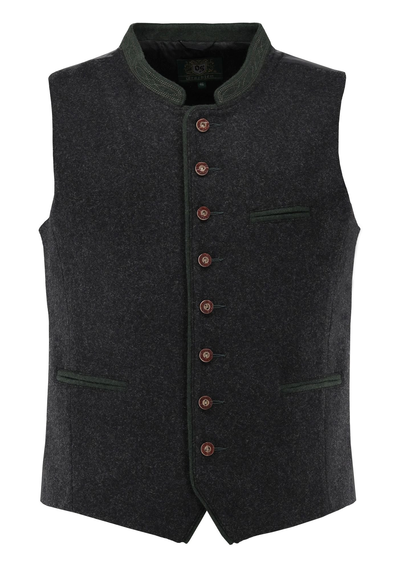 OS Trachten Trachtenweste Slim Fit Thoyad