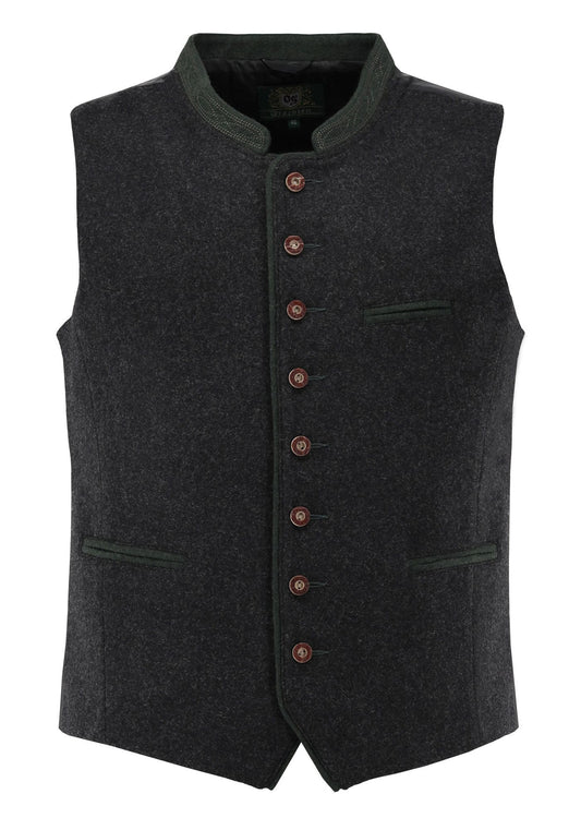 OS Trachten Trachtenweste Slim Fit Thoyad