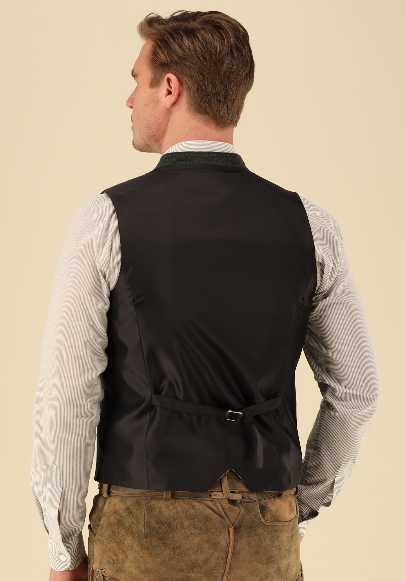 OS Trachten Trachtenweste Slim Fit Thoyad
