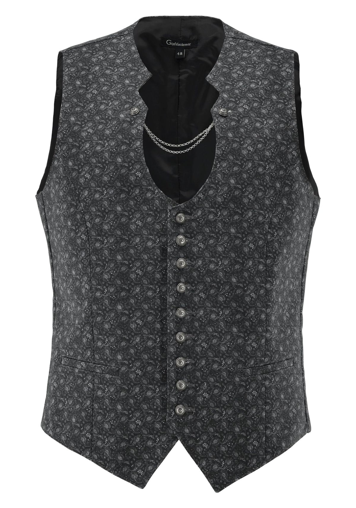 Gipfelstürmer Trachtenweste Slim Fit Vinko