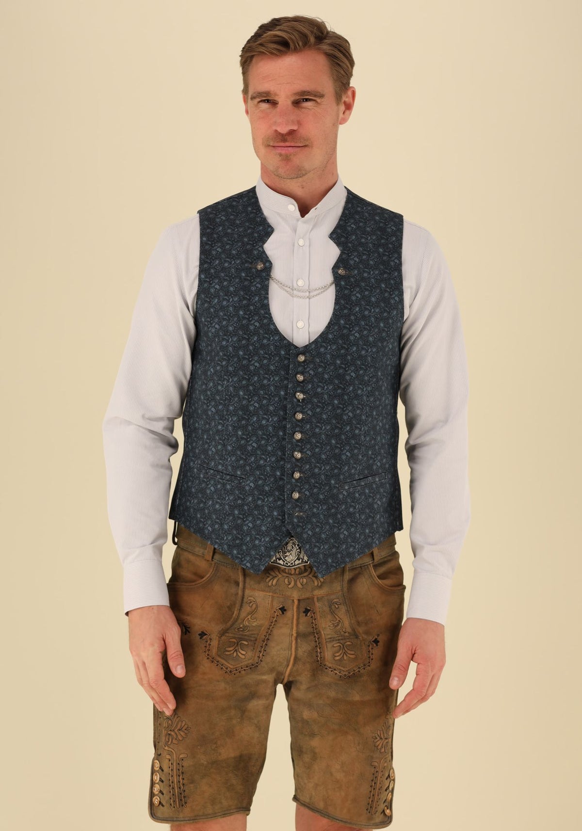 Gipfelstürmer Trachtenweste Slim Fit Vinko