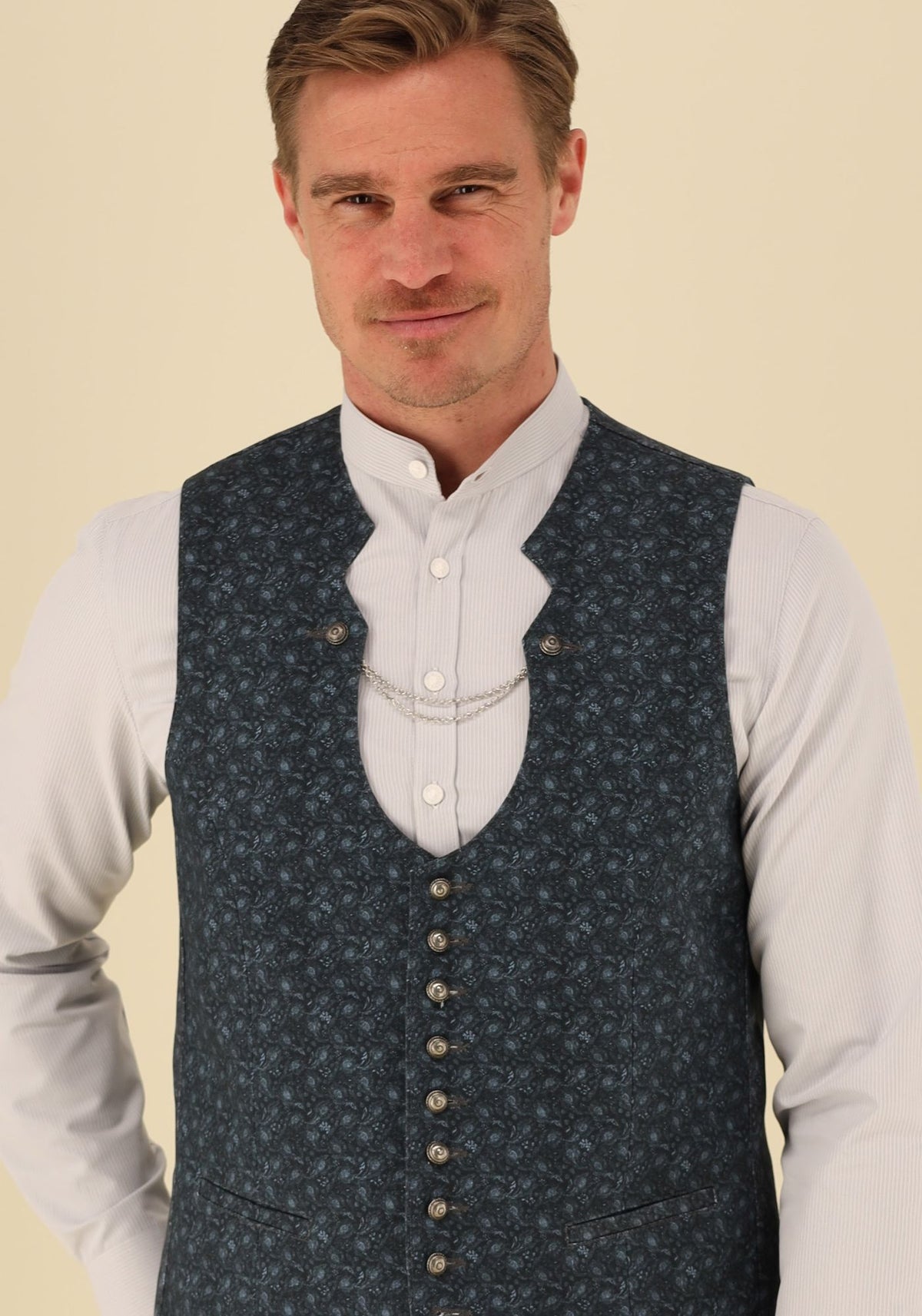 Gipfelstürmer Trachtenweste Slim Fit Vinko