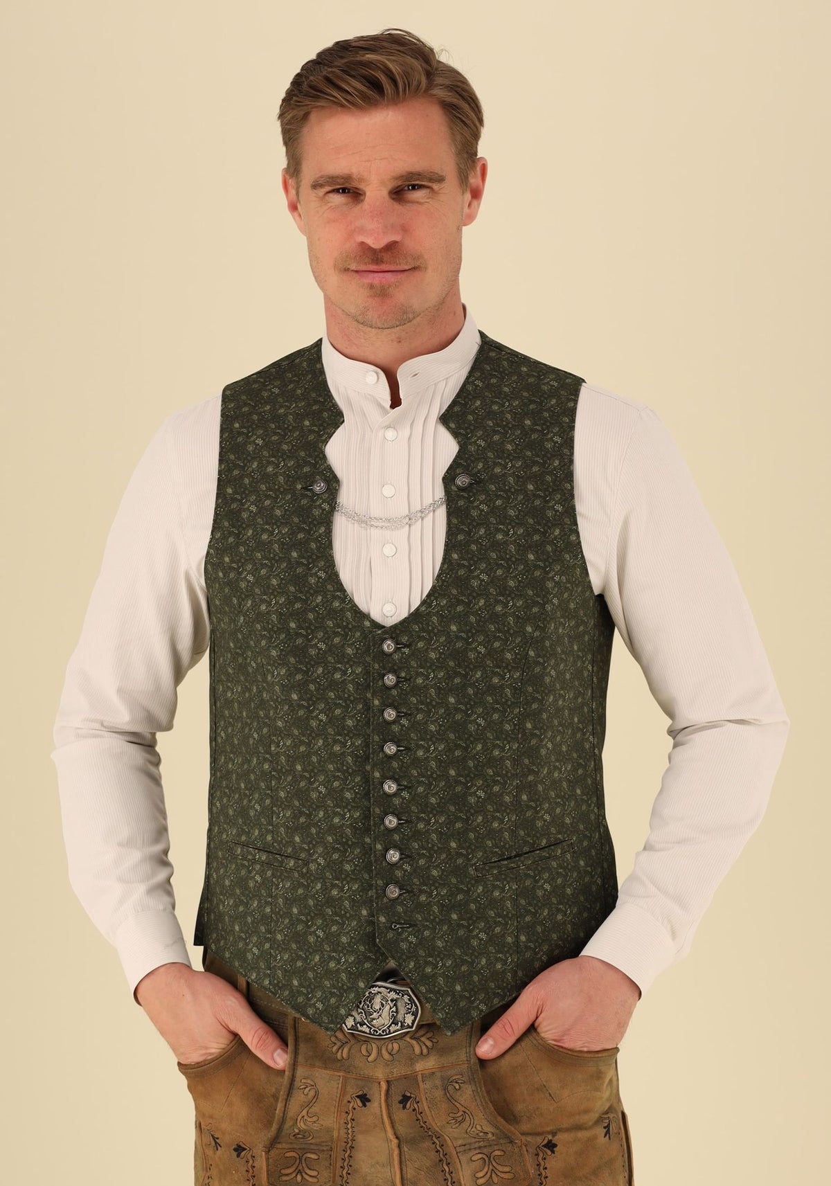 Gipfelstürmer Trachtenweste Slim Fit Vinko