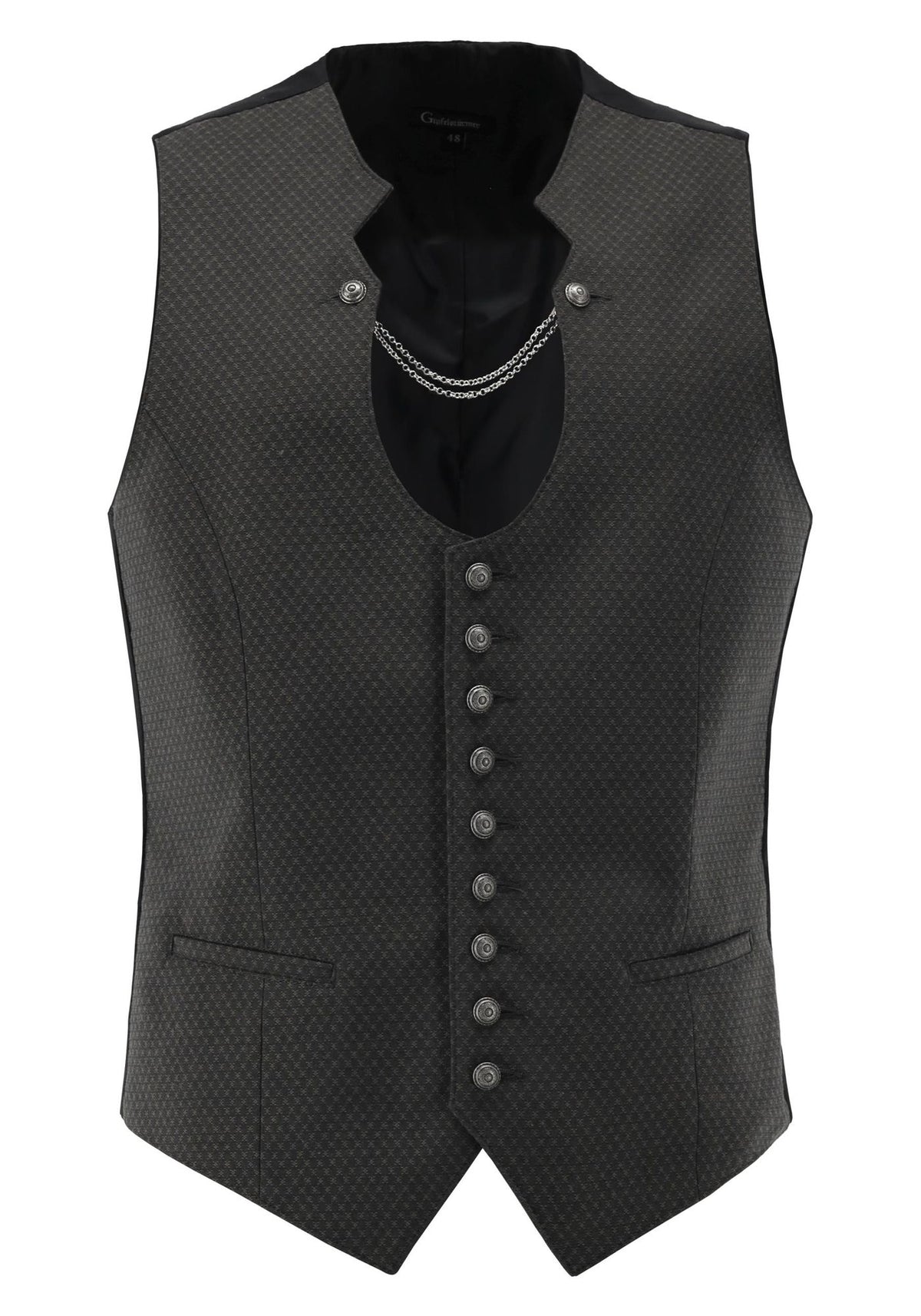 Gipfelstürmer Trachtenweste Slim Fit Kelvar