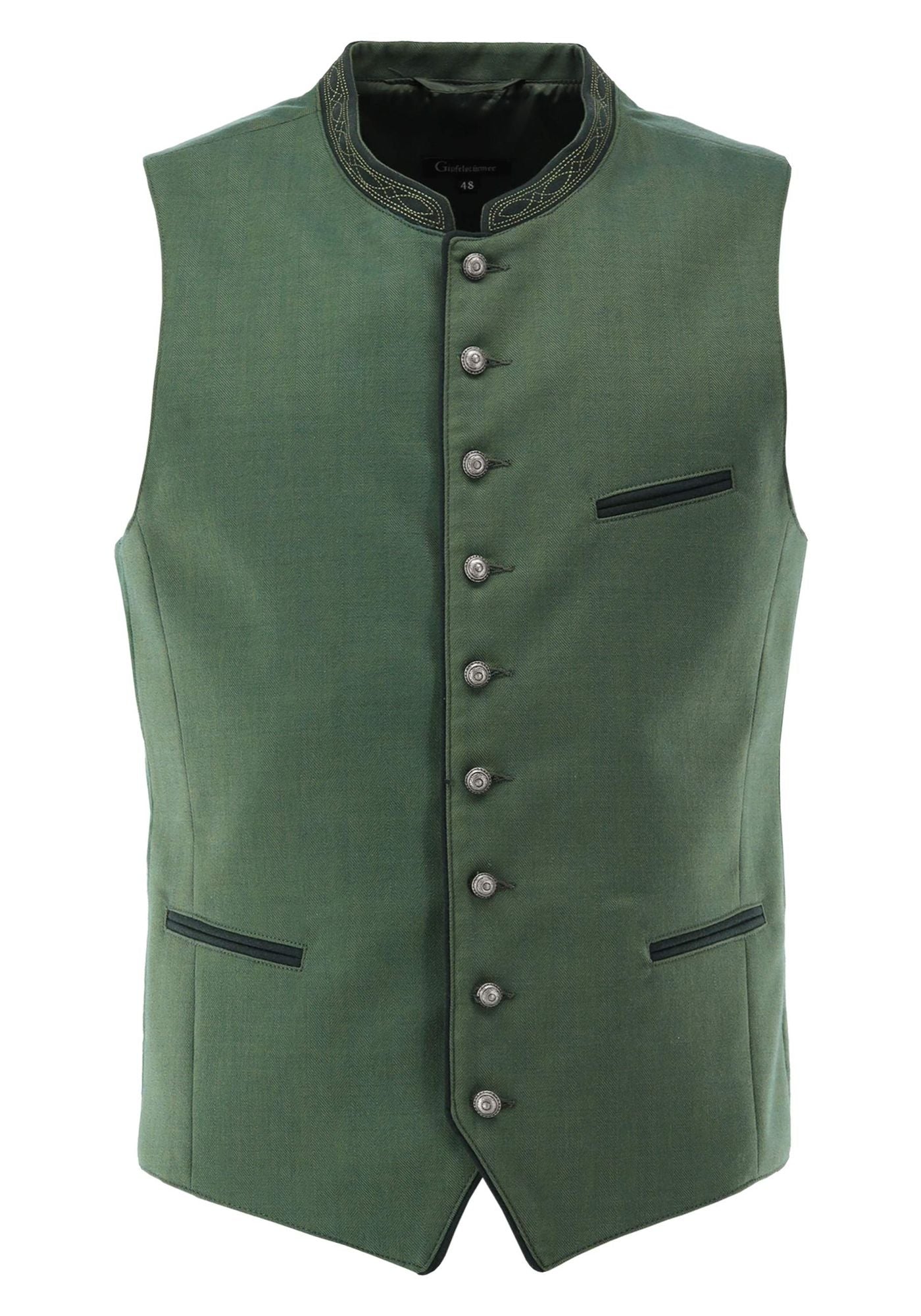 Gipfelstürmer Trachtenweste Slim Fit Pozir
