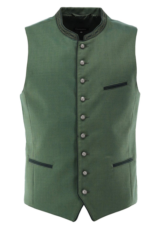 Gipfelstürmer Trachtenweste Slim Fit Pozir