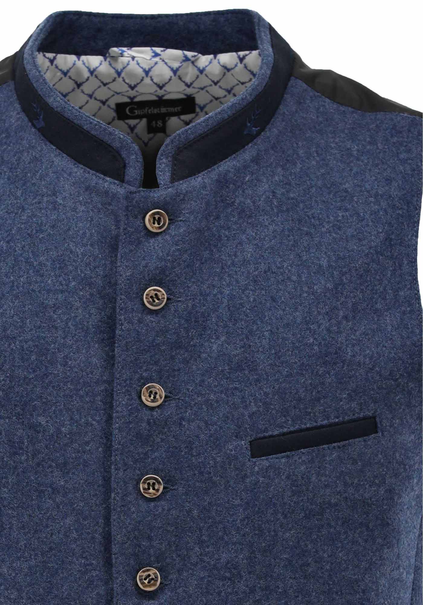 Gipfelstürmer Trachtenweste Slim Fit Ermoyo