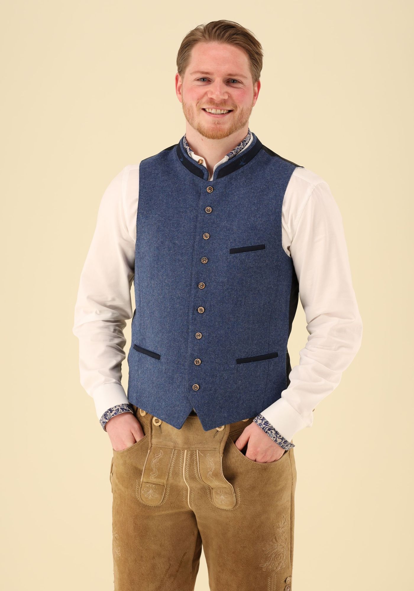 Gipfelstürmer Trachtenweste Slim Fit Ermoyo
