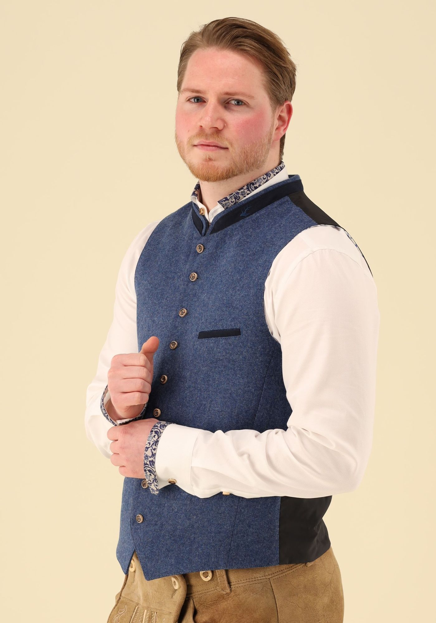 Gipfelstürmer Trachtenweste Slim Fit Ermoyo