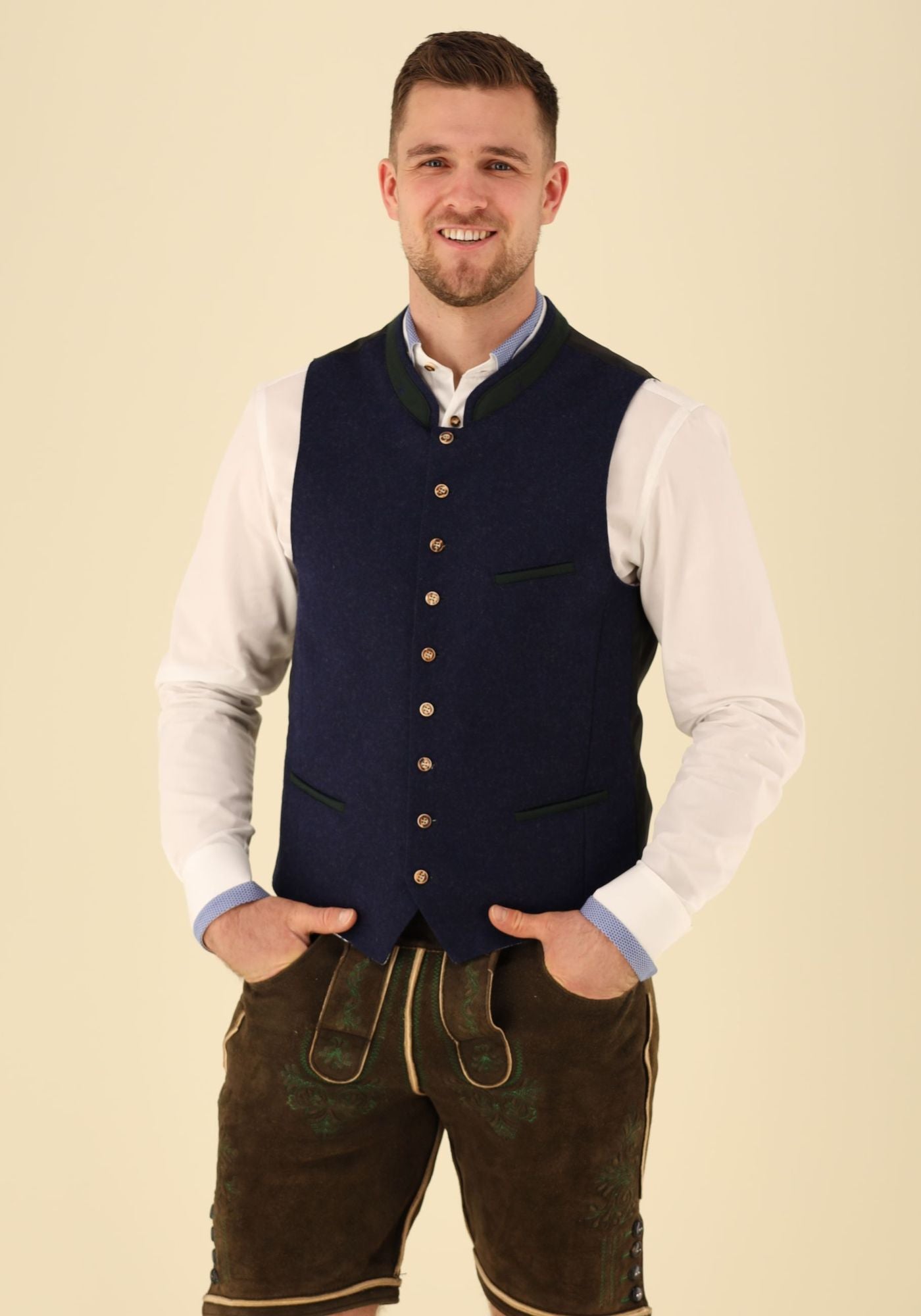 Gipfelstürmer Trachtenweste Slim Fit Ermoyo