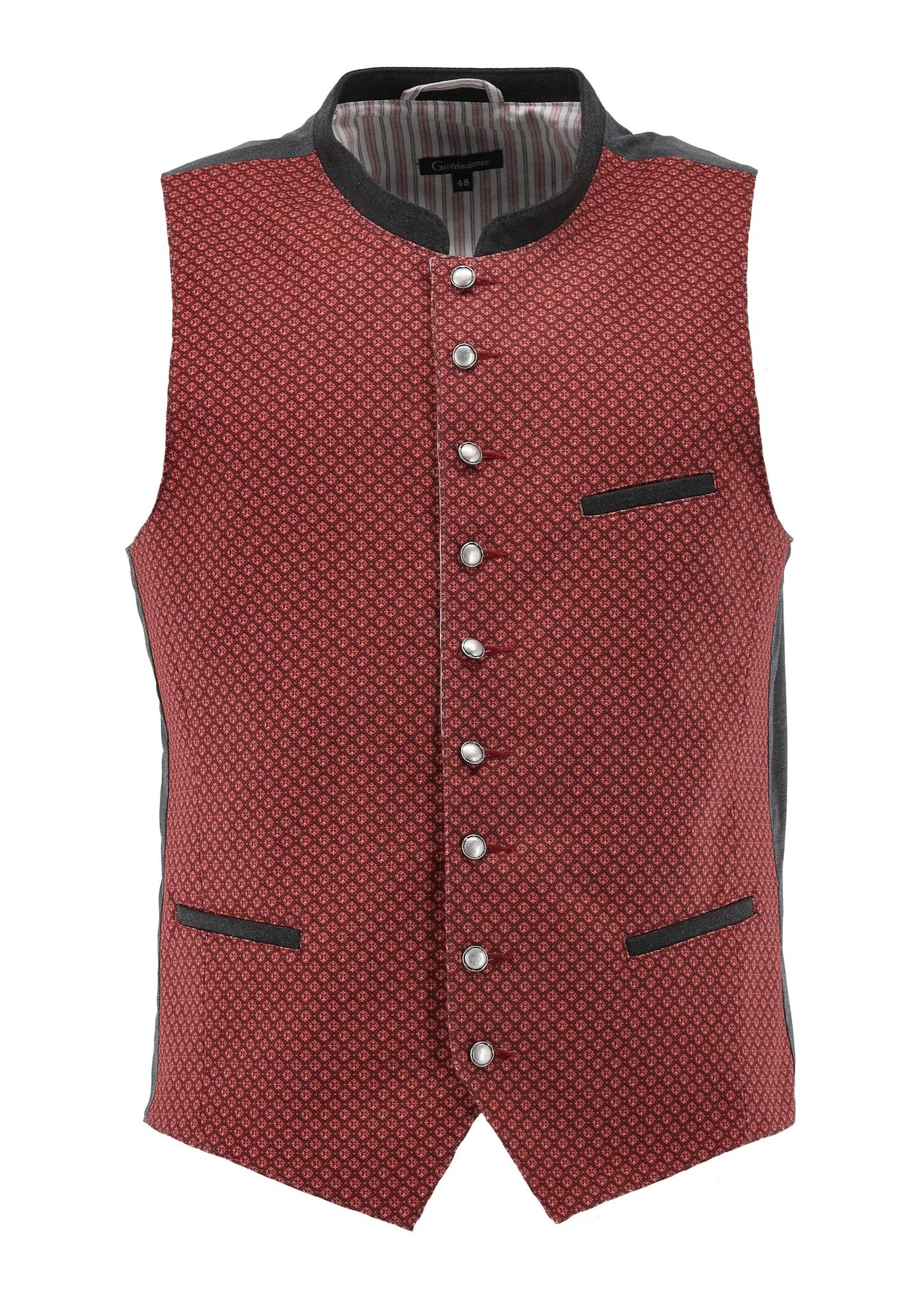 Gipfelstürmer Trachtenweste Slim Fit Drope