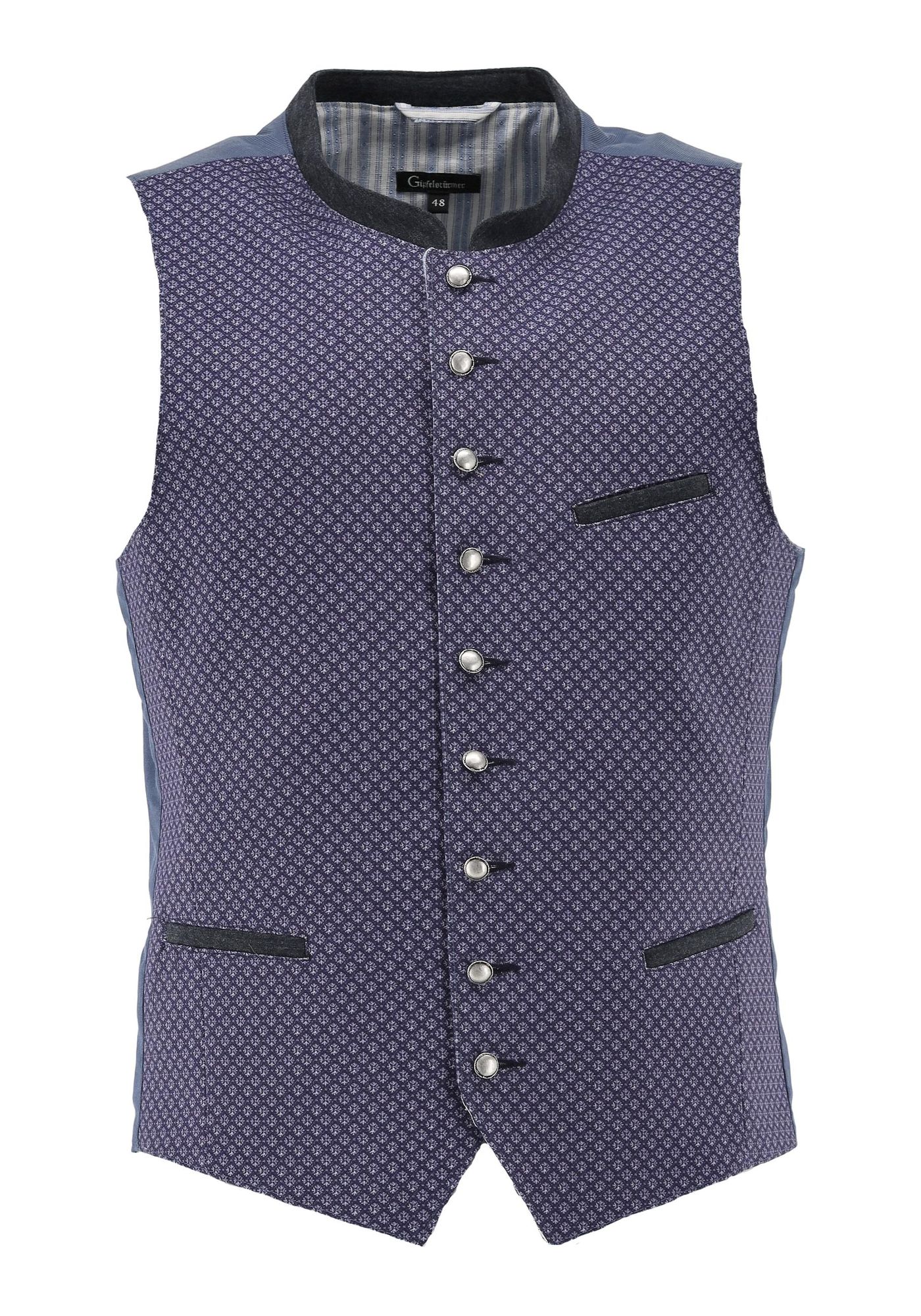 Gipfelstürmer Trachtenweste Slim Fit Drope