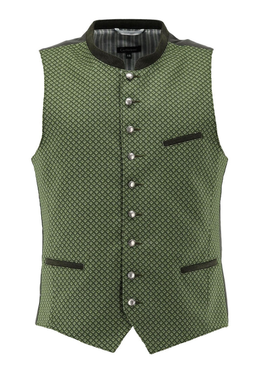 Gipfelstürmer Trachtenweste Slim Fit Drope