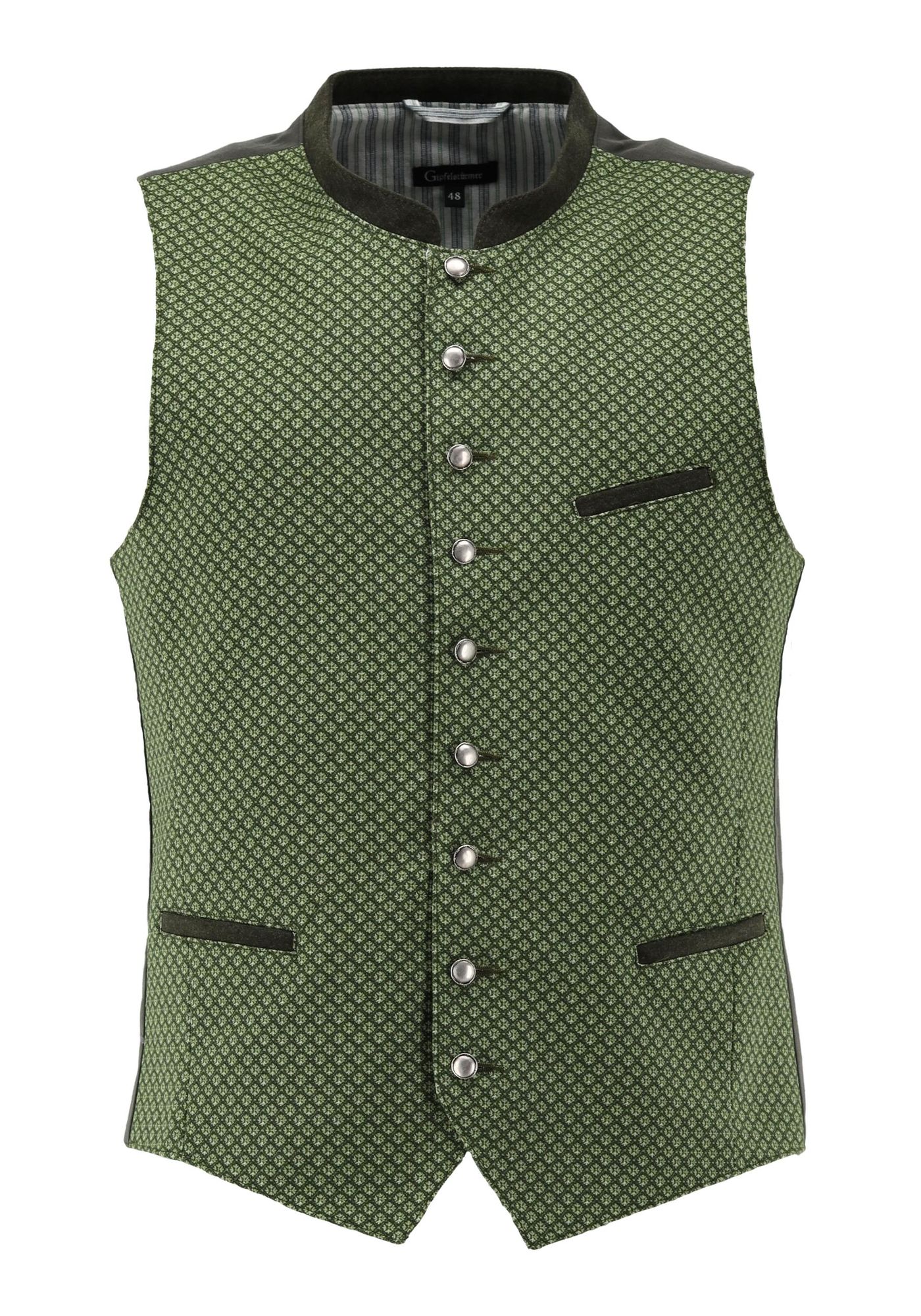Gipfelstürmer Trachtenweste Slim Fit Drope
