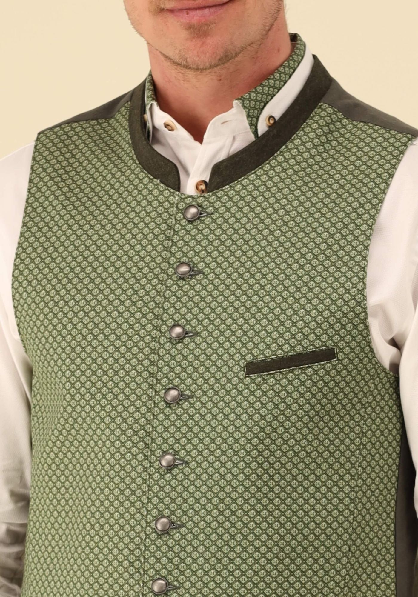 Gipfelstürmer Trachtenweste Slim Fit Drope