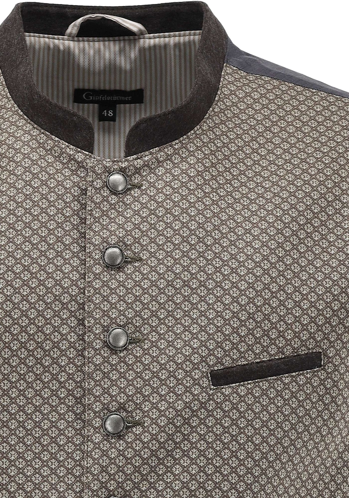 Gipfelstürmer Trachtenweste Slim Fit Drope