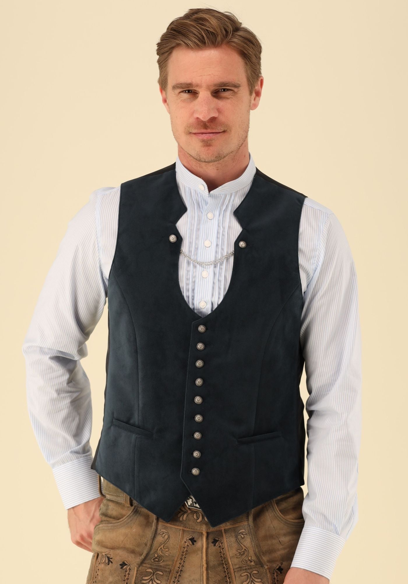 Gipfelstürmer Miesbacher Weste Slim Fit Tukeo
