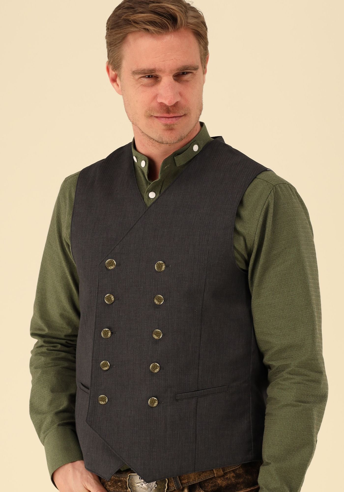 Gipfelstürmer Trachtenweste Slim Fit Bolmi