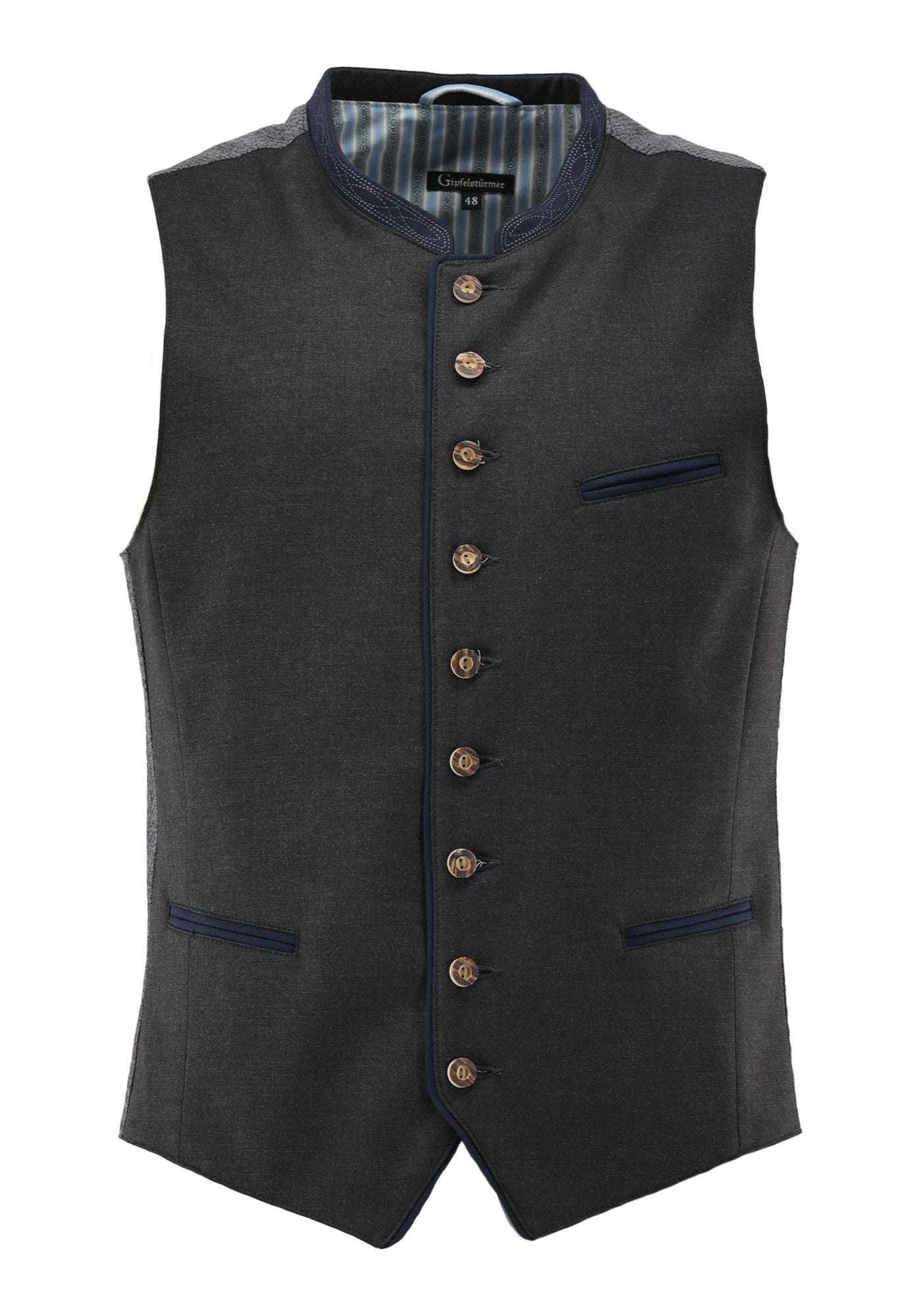 Gipfelstürmer Trachtenweste Slim Fit Xenivo