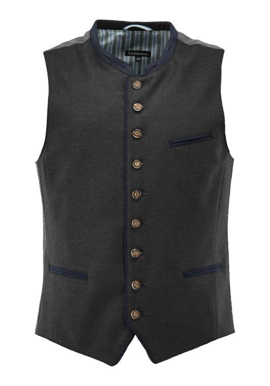 Gipfelstürmer Trachtenweste Slim Fit Xenivo