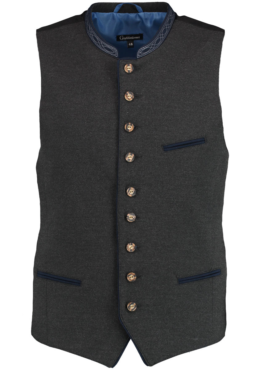 Gipfelstürmer Trachtenweste Slim Fit Liroo