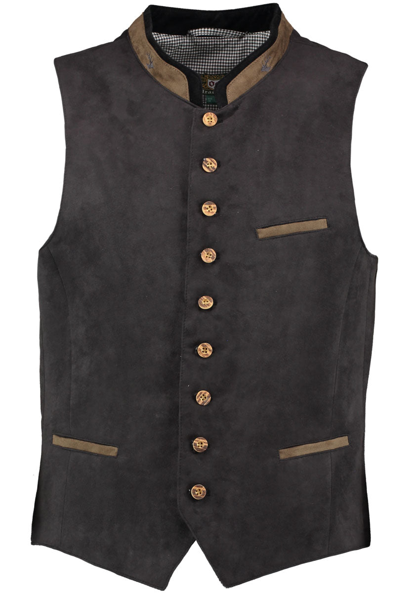 OS Trachten Trachtenweste Slim Fit Glayon