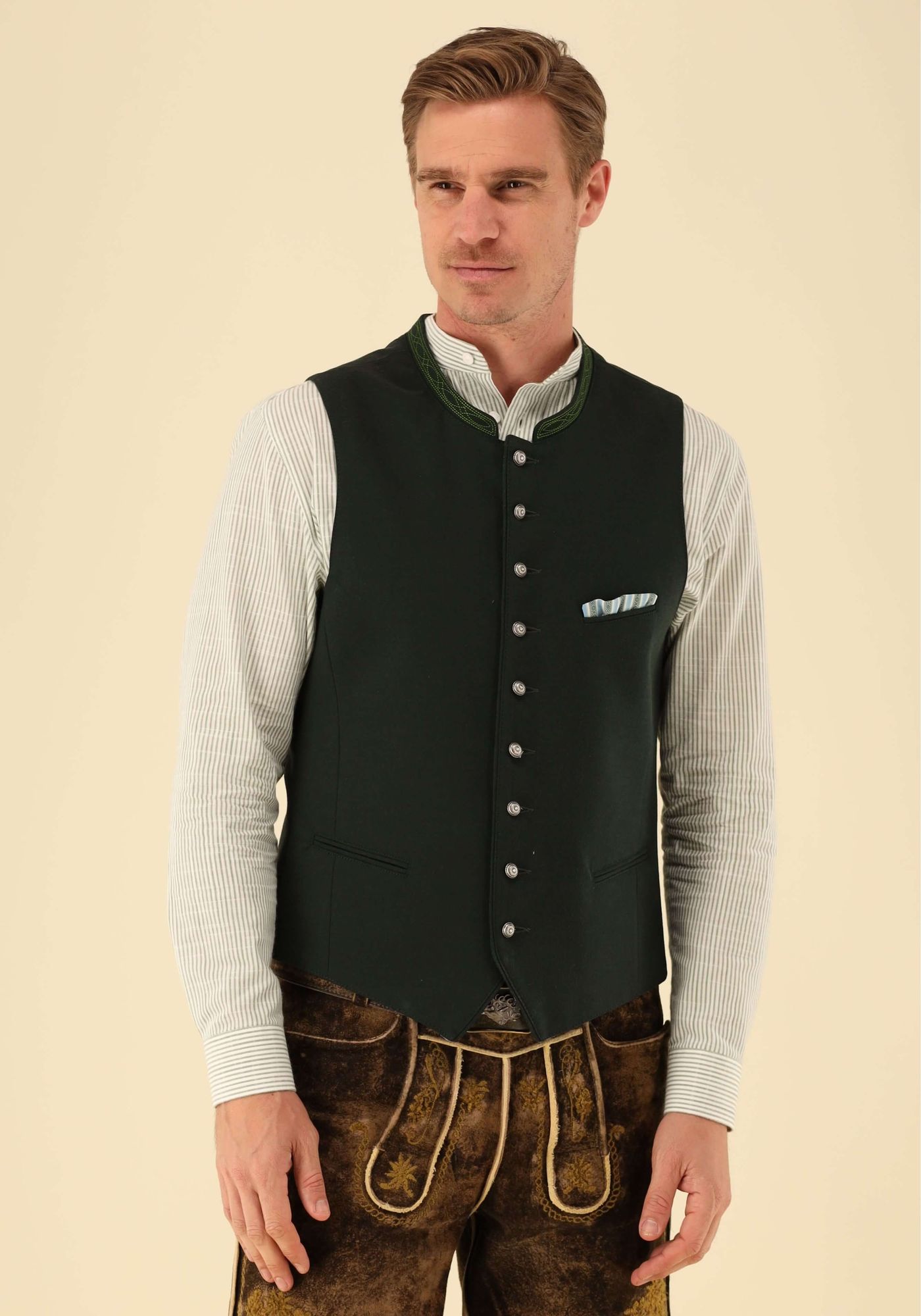 Gipfelstürmer Trachtenweste Slim Fit Lariko