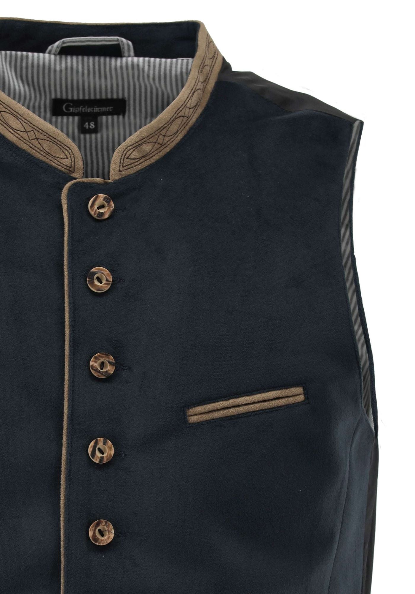 Gipfelstürmer Trachtenweste Slim Fit Viroxa