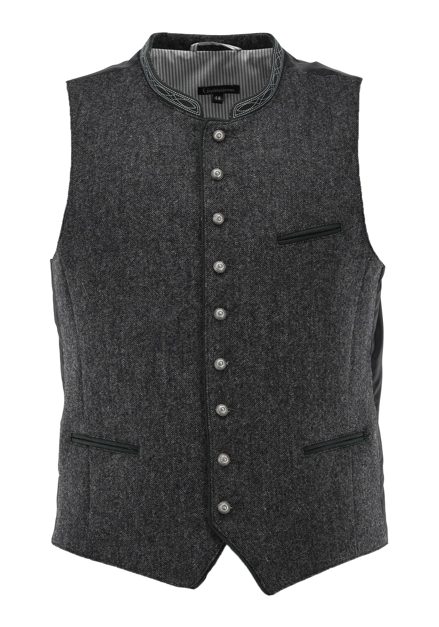 Gipfelstürmer Trachtenweste Slim Fit Pusir