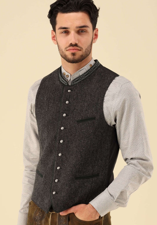 Gipfelstürmer Trachtenweste Slim Fit Pusir