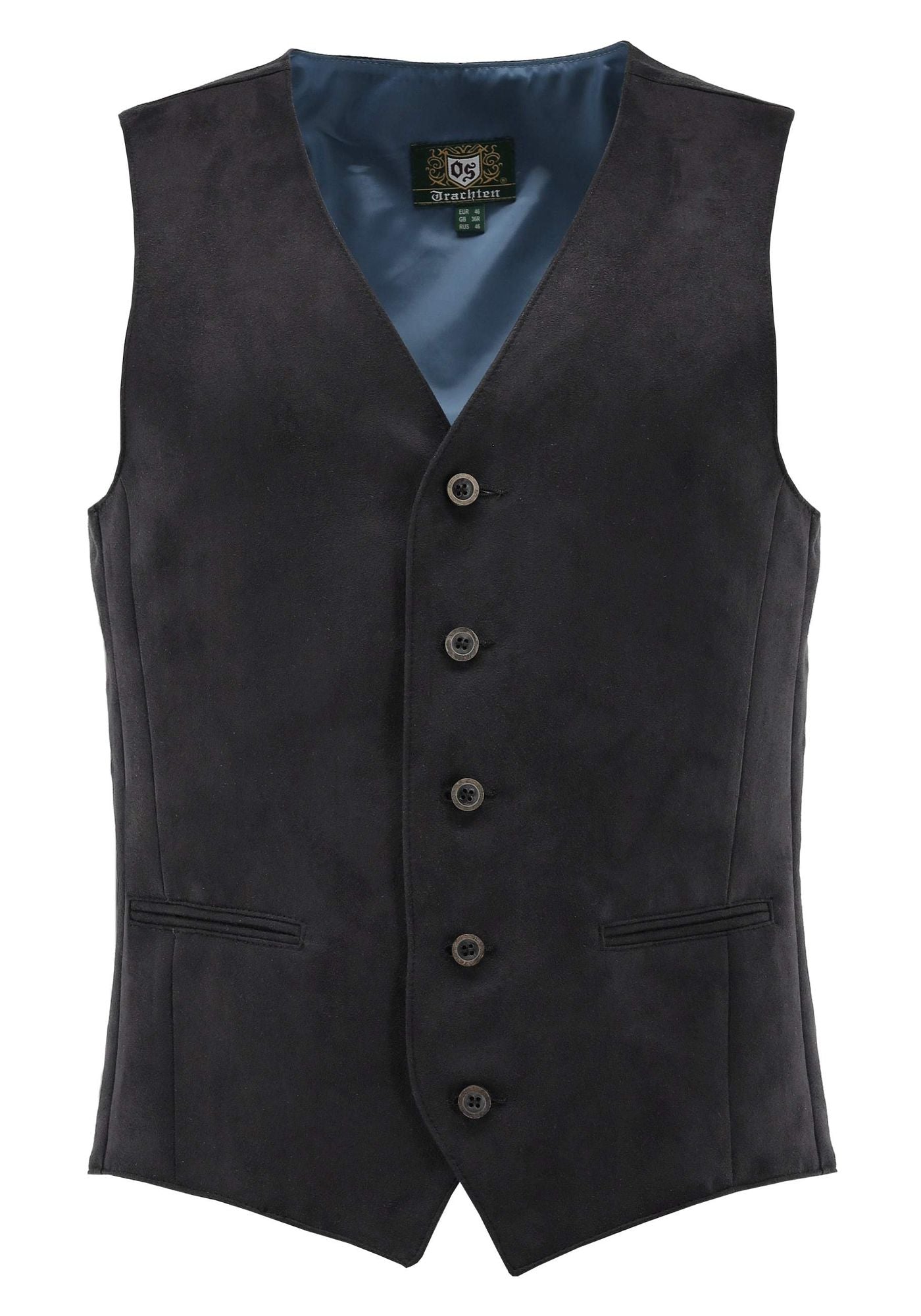 OS Trachten Trachtenweste Slim Fit Aroju