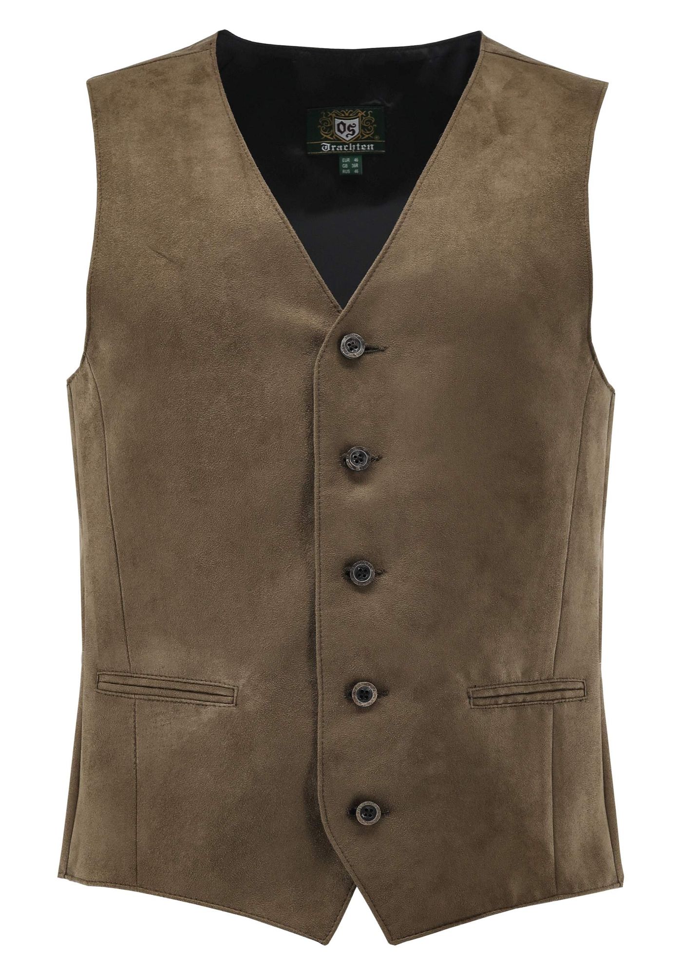 OS Trachten Trachtenweste Slim Fit Aroju