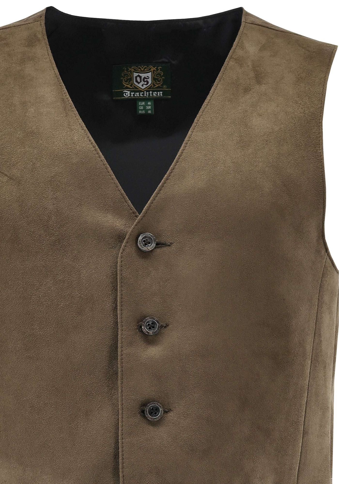 OS Trachten Trachtenweste Slim Fit Aroju