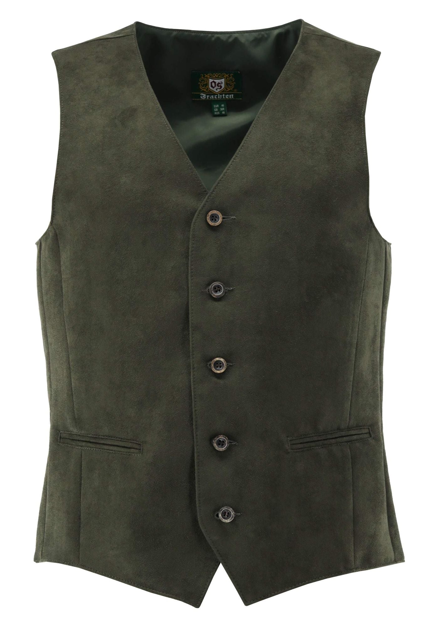 OS Trachten Trachtenweste Slim Fit Aroju