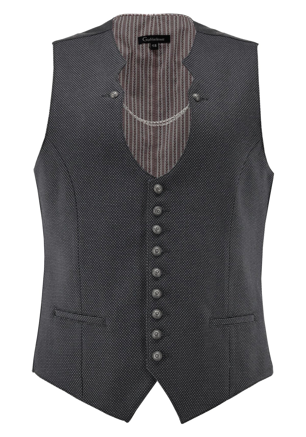 Gipfelstürmer Trachtenweste Slim Fit Wandor
