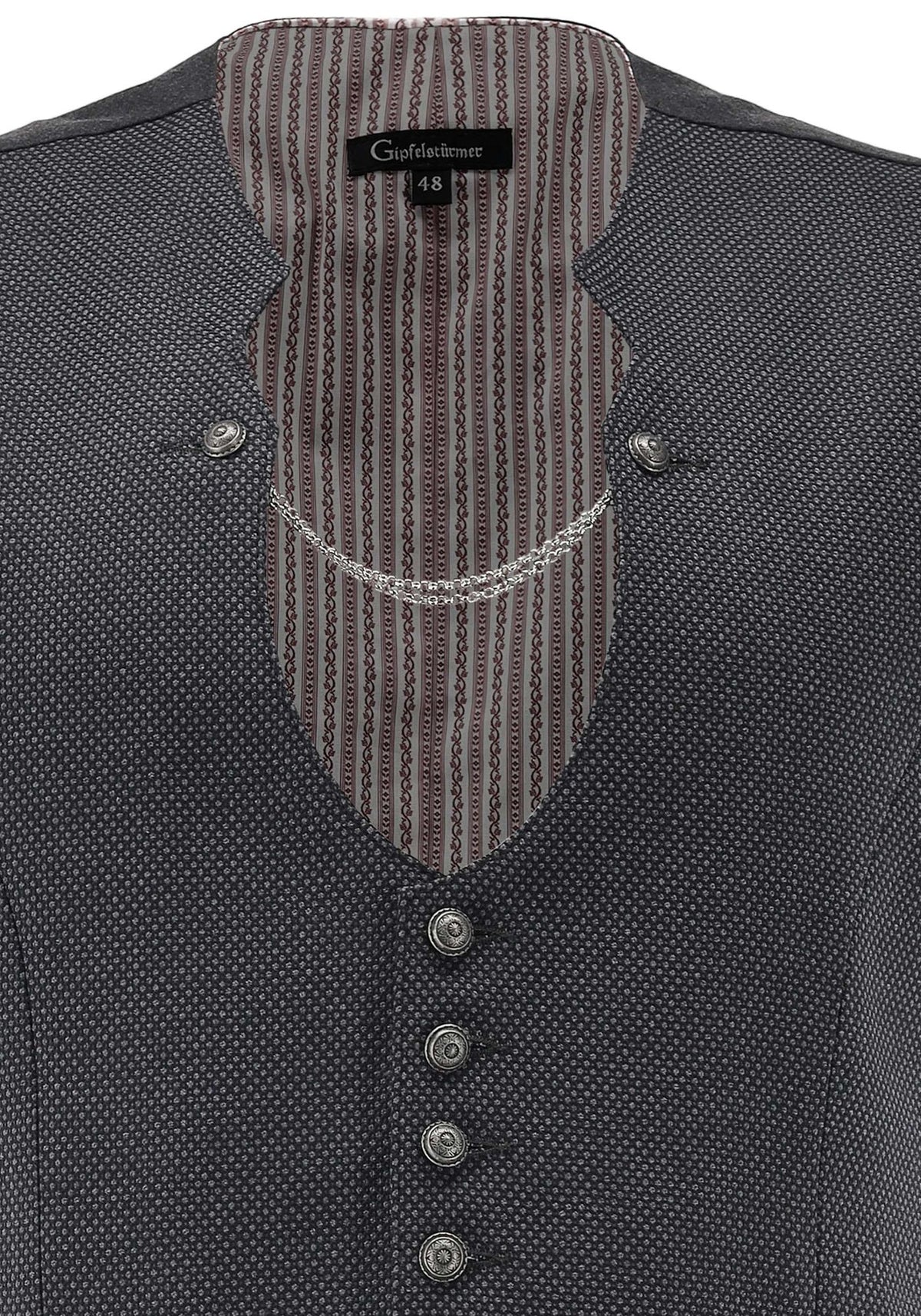 Gipfelstürmer Trachtenweste Slim Fit Wandor