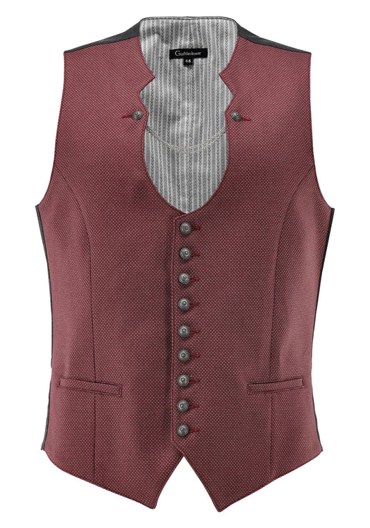 Gipfelstürmer Trachtenweste Slim Fit Wandor