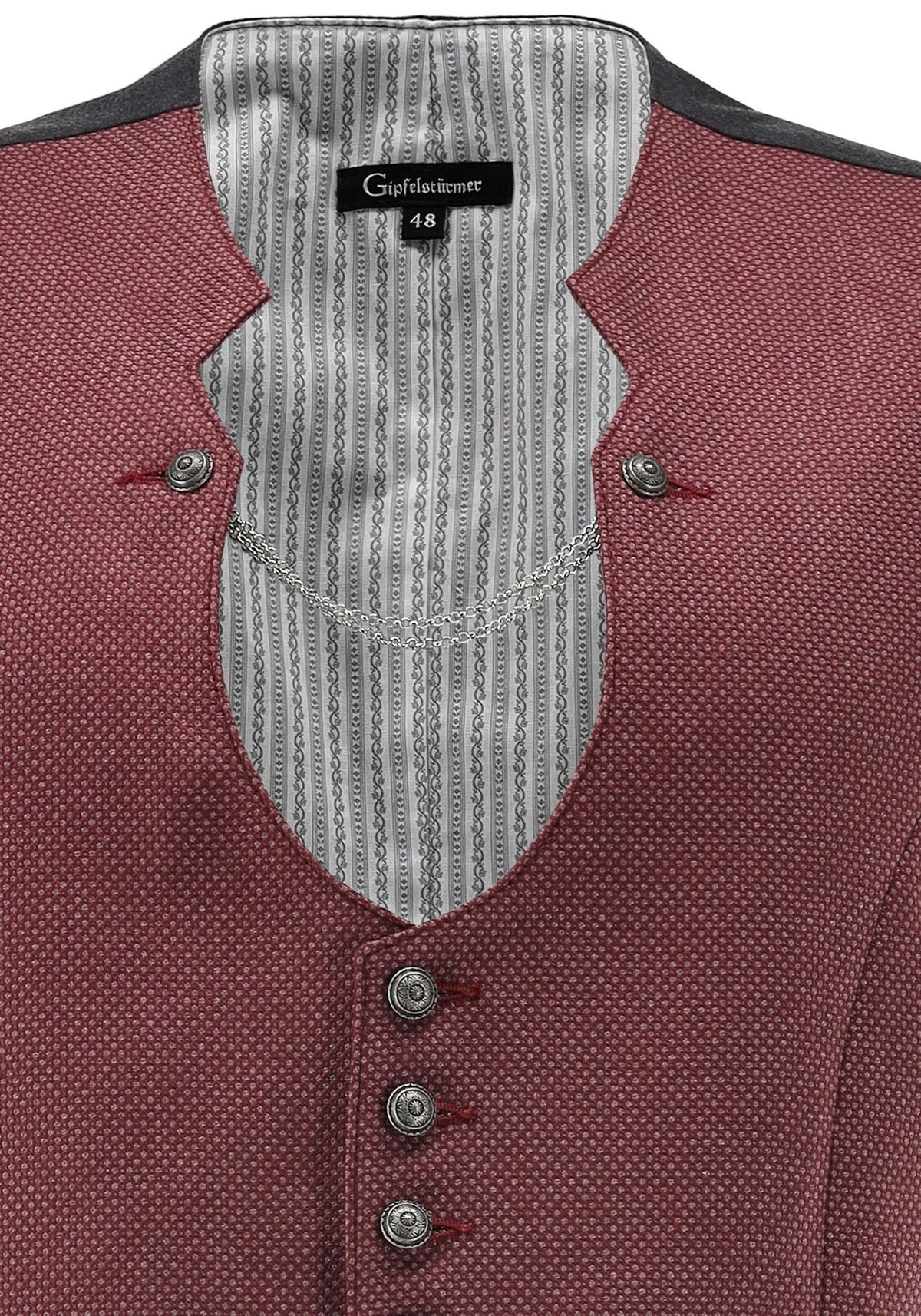 Gipfelstürmer Trachtenweste Slim Fit Wandor