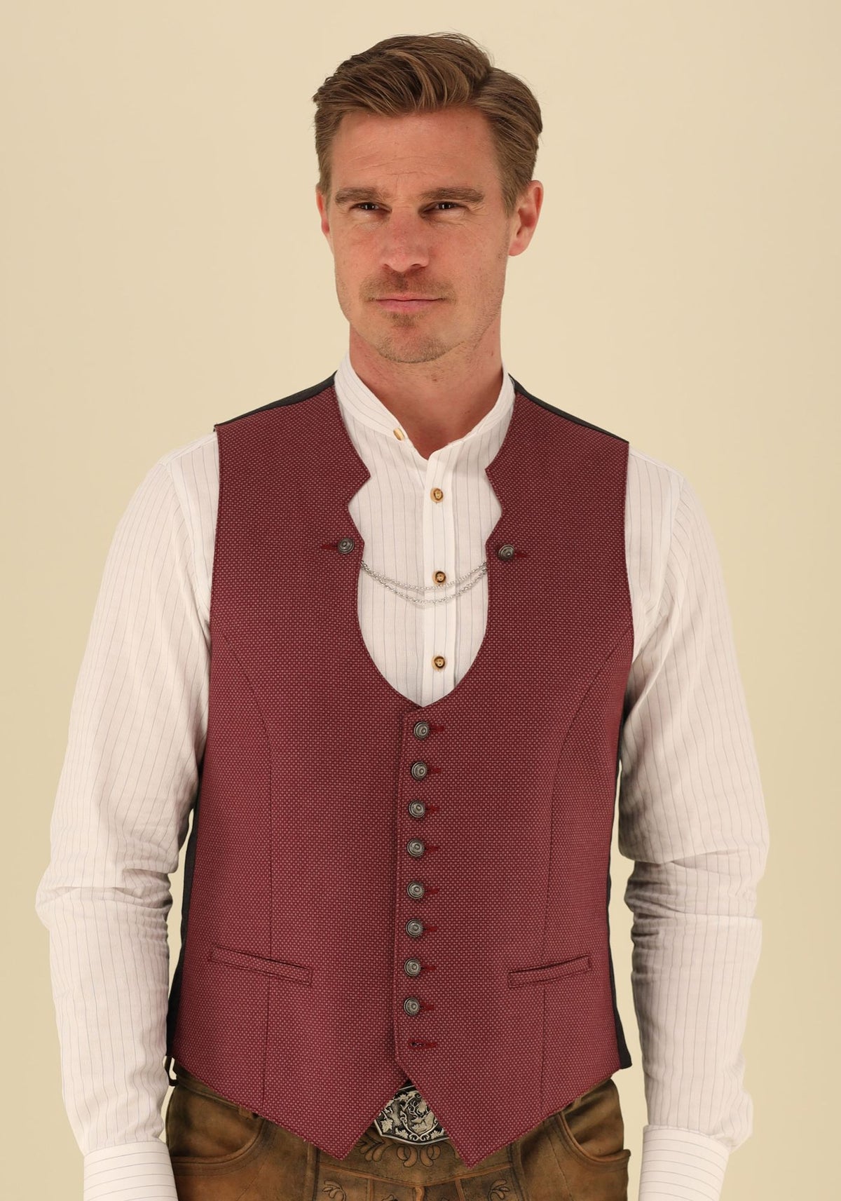 Gipfelstürmer Trachtenweste Slim Fit Wandor