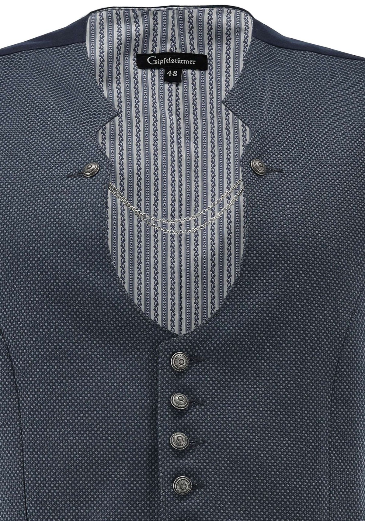 Gipfelstürmer Trachtenweste Slim Fit Wandor