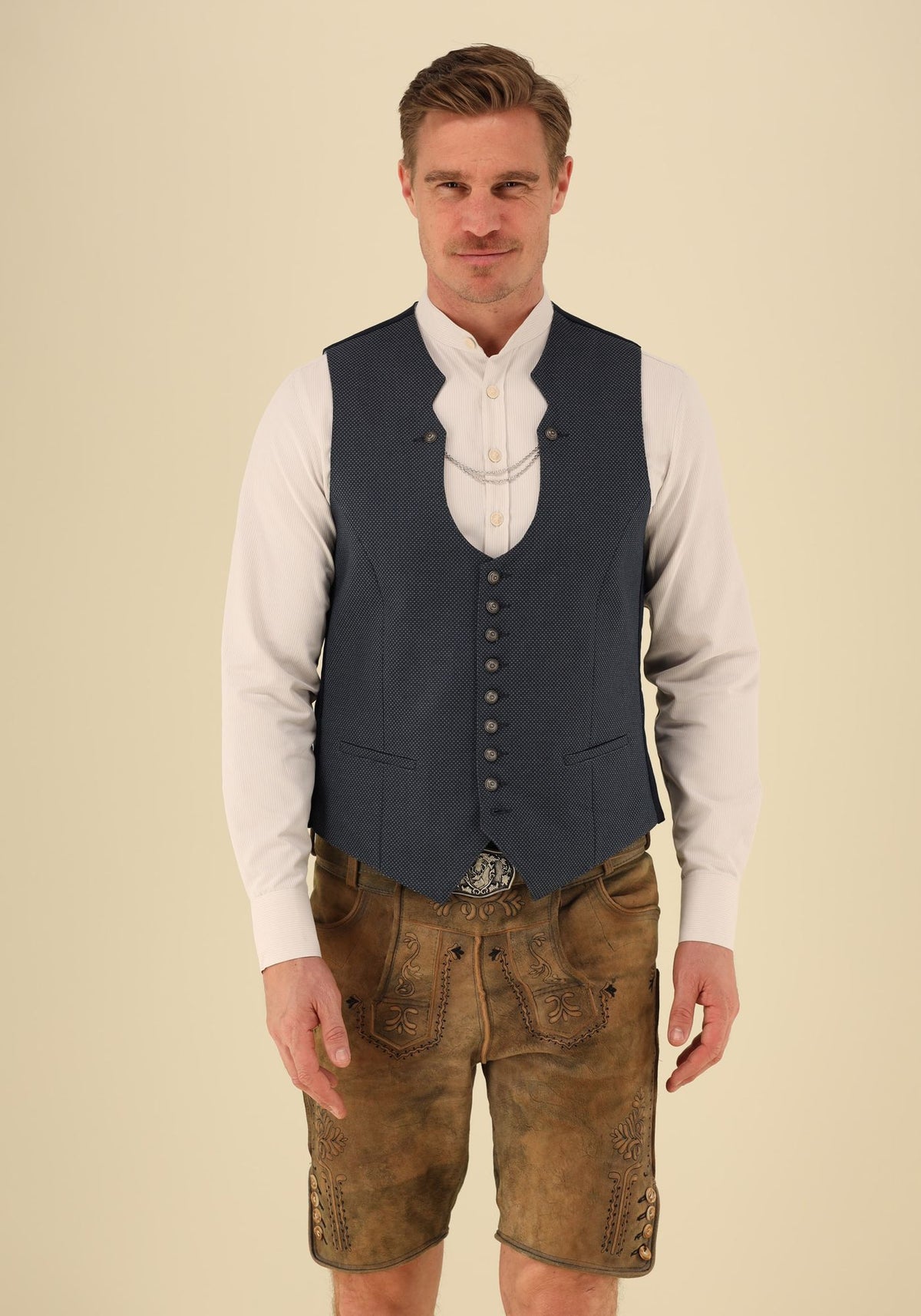 Gipfelstürmer Trachtenweste Slim Fit Wandor