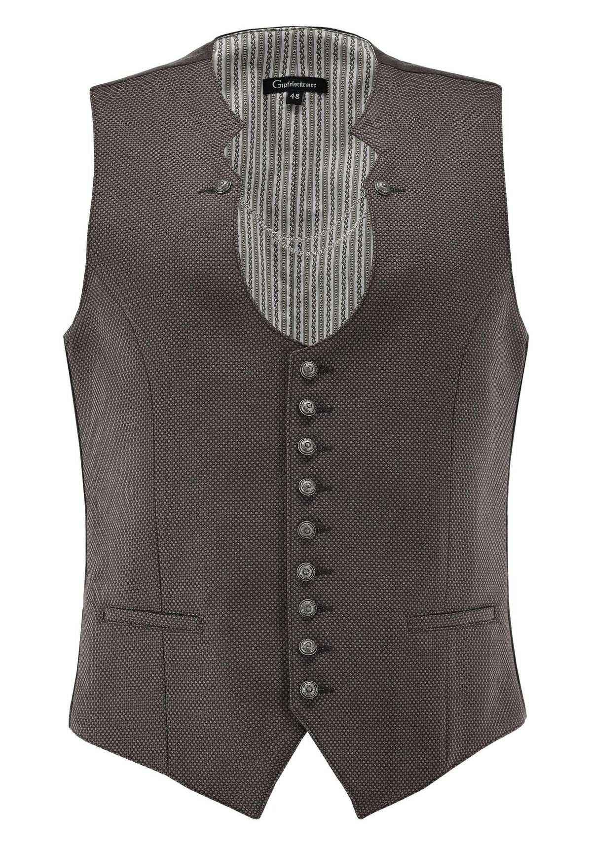 Gipfelstürmer Trachtenweste Slim Fit Wandor