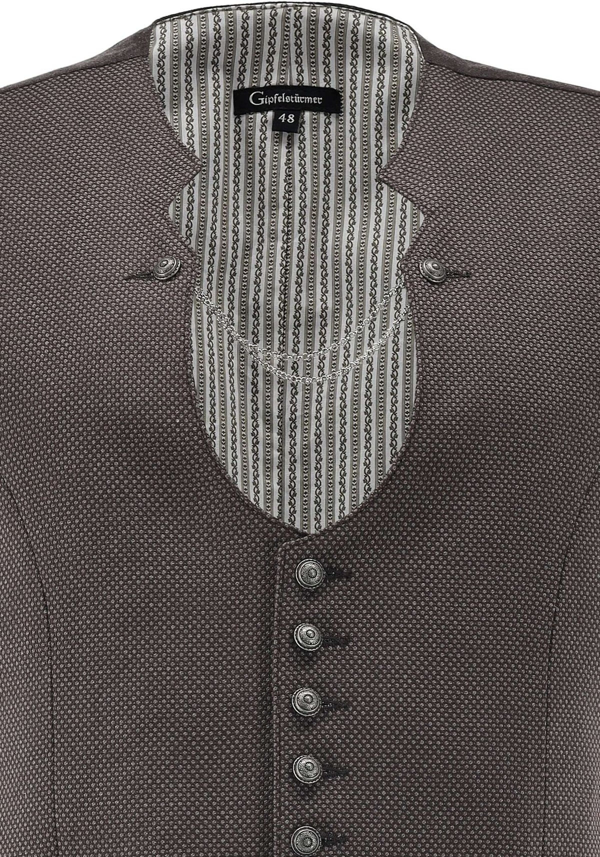 Gipfelstürmer Trachtenweste Slim Fit Wandor