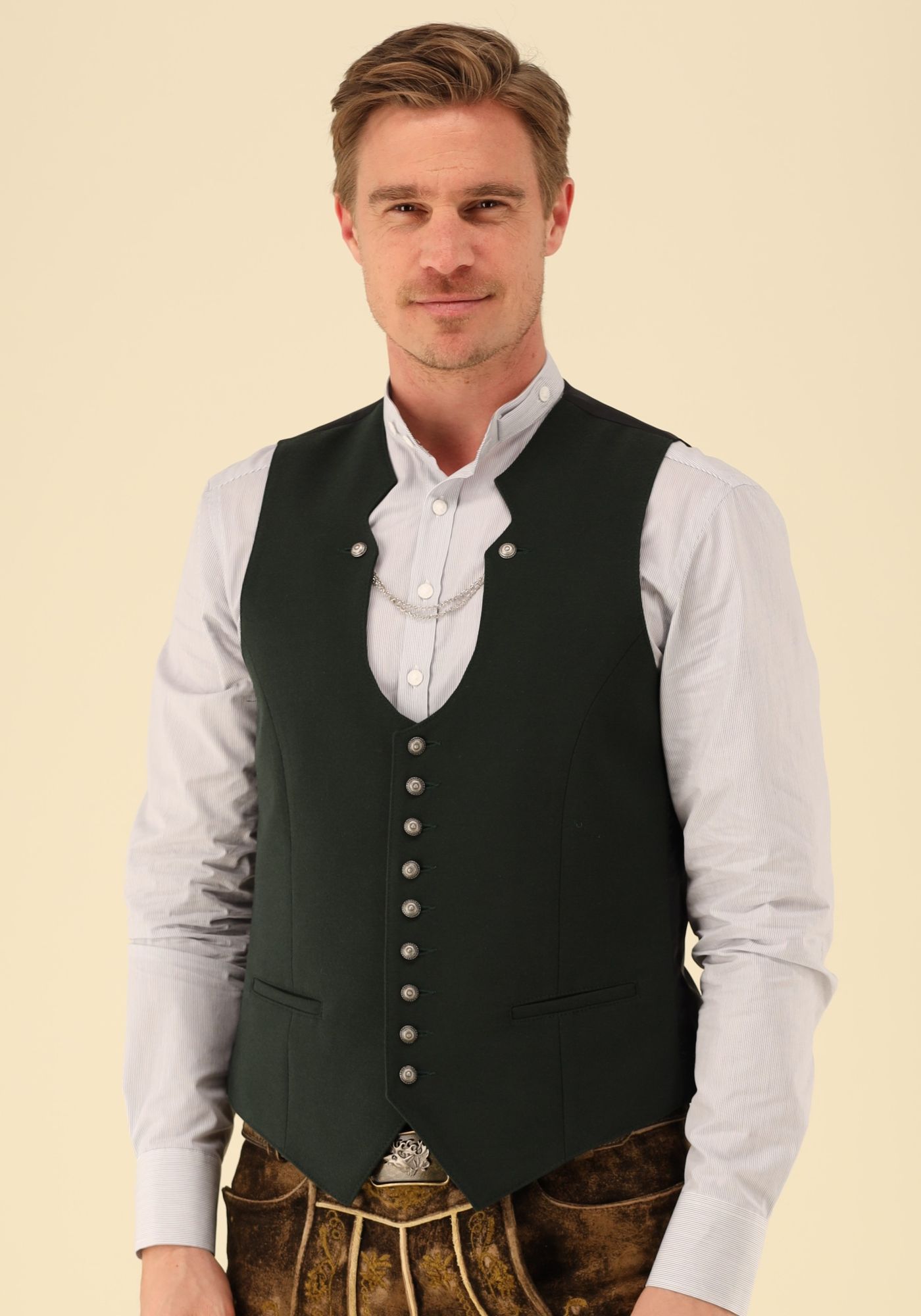 Gipfelstürmer Miesbacher Weste Slim Fit Ukuleo