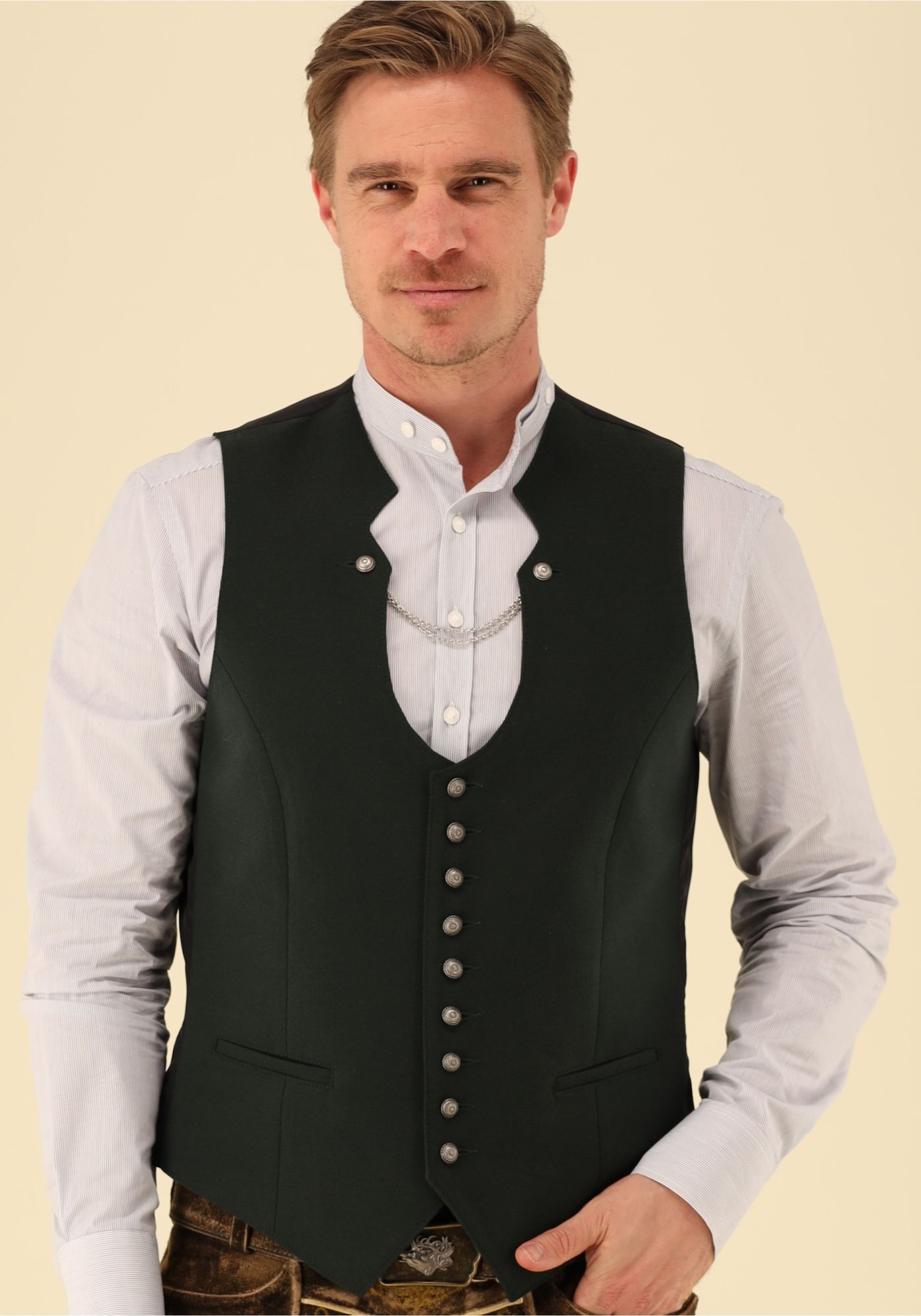 Gipfelstürmer Miesbacher Weste Slim Fit Ukuleo