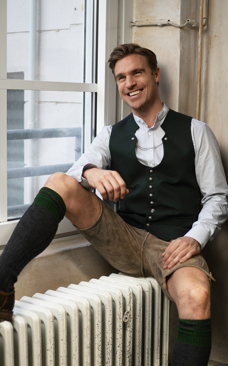 Gipfelstürmer Miesbacher Weste Slim Fit Ukuleo