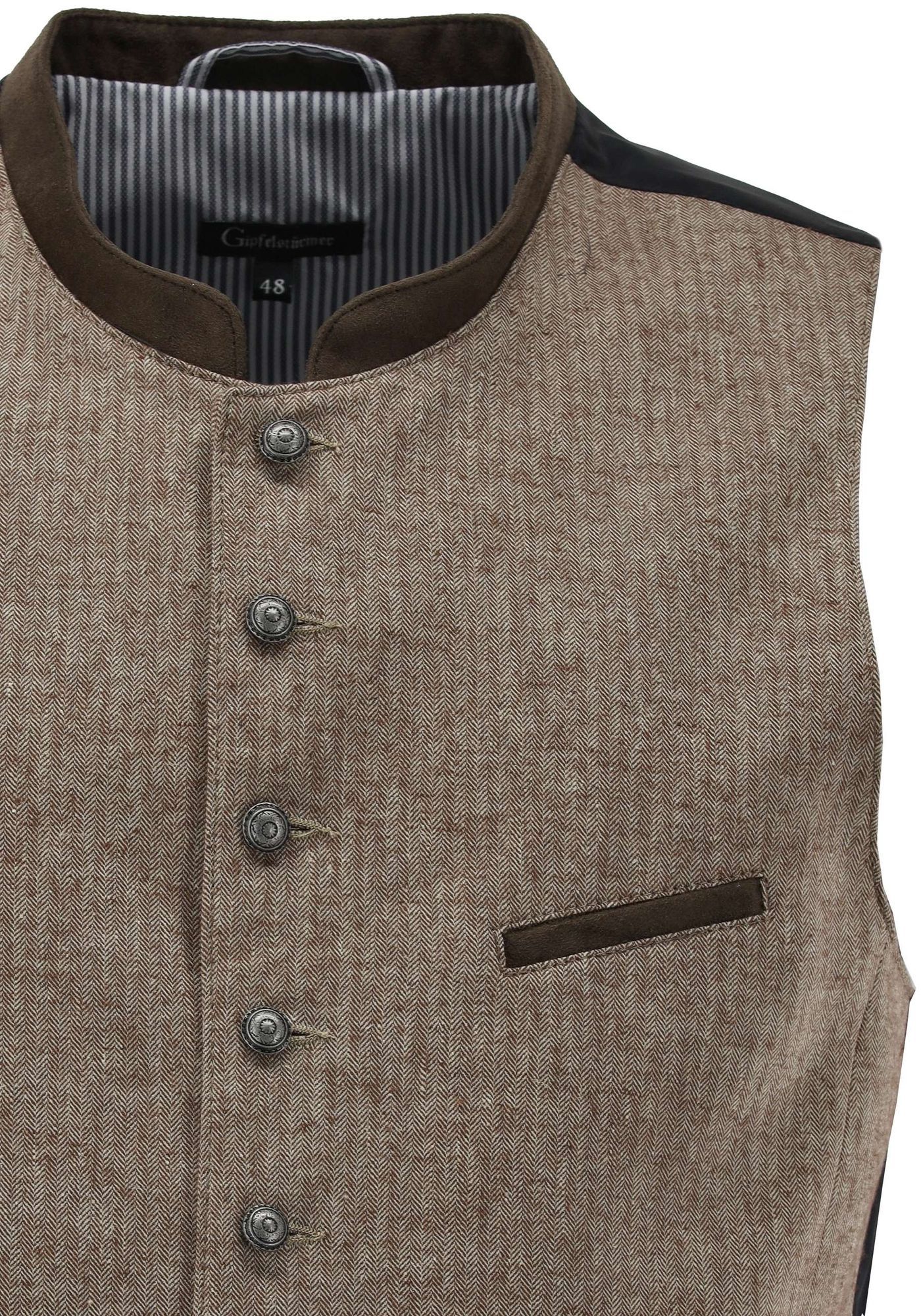 Gipfelstürmer Trachtenweste Slim Fit Zeruda