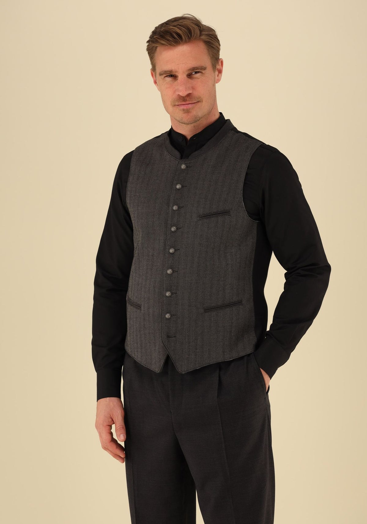 Gipfelstürmer Trachtenweste Slim Fit Zerbo