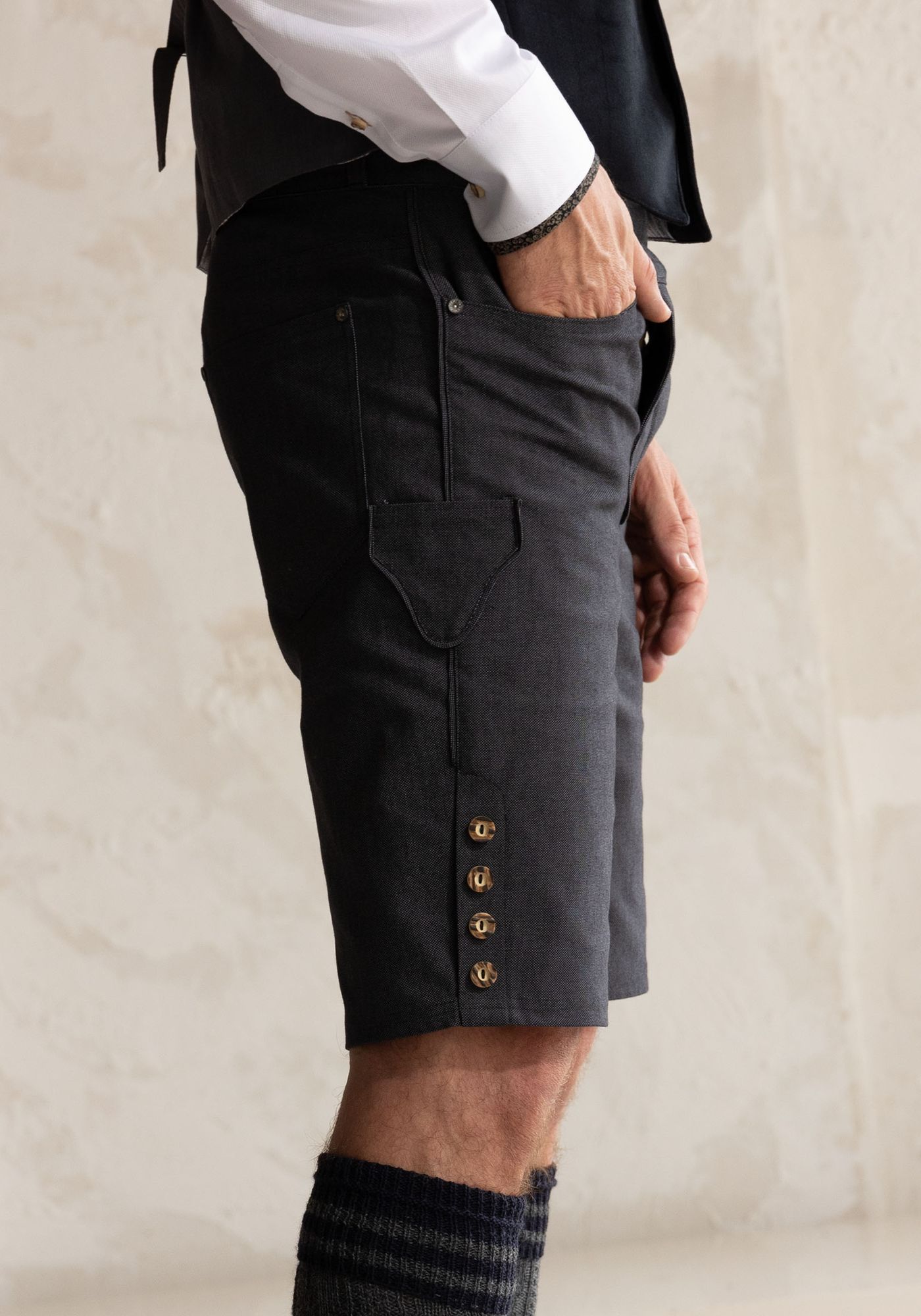 Gipfelstürmer Trachtenhose kurz Zinara