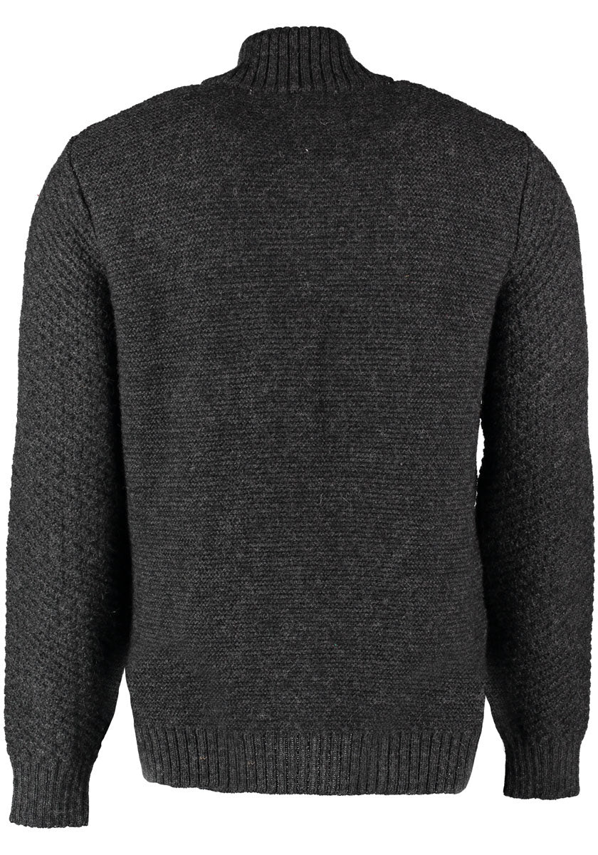 OS Trachten Strickjacke mit Rundhalsausschnitt Fenari